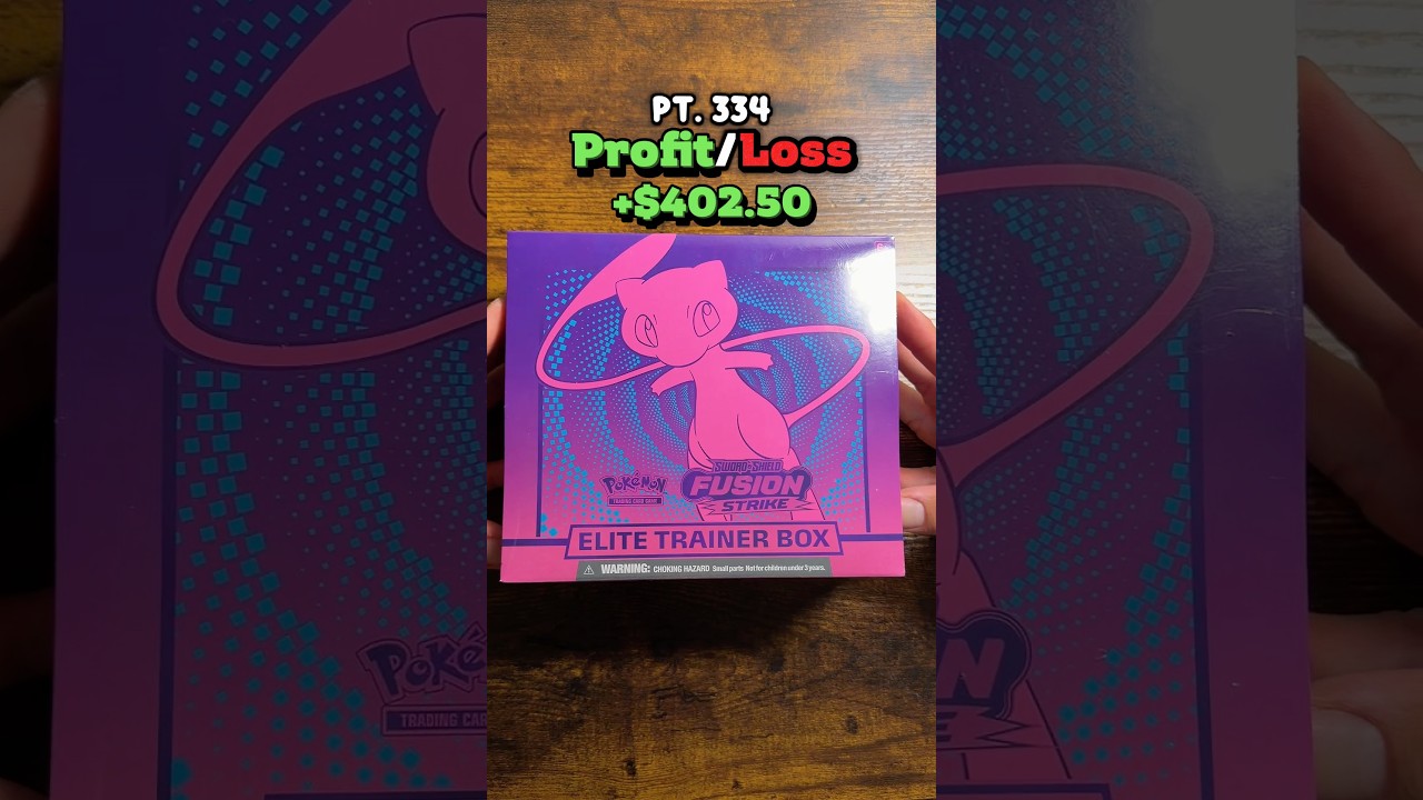 Fusion Strike Elite Trainer Box Pack Opening! (Pt. 334) Channel Profit/Loss Series #pokemontcg