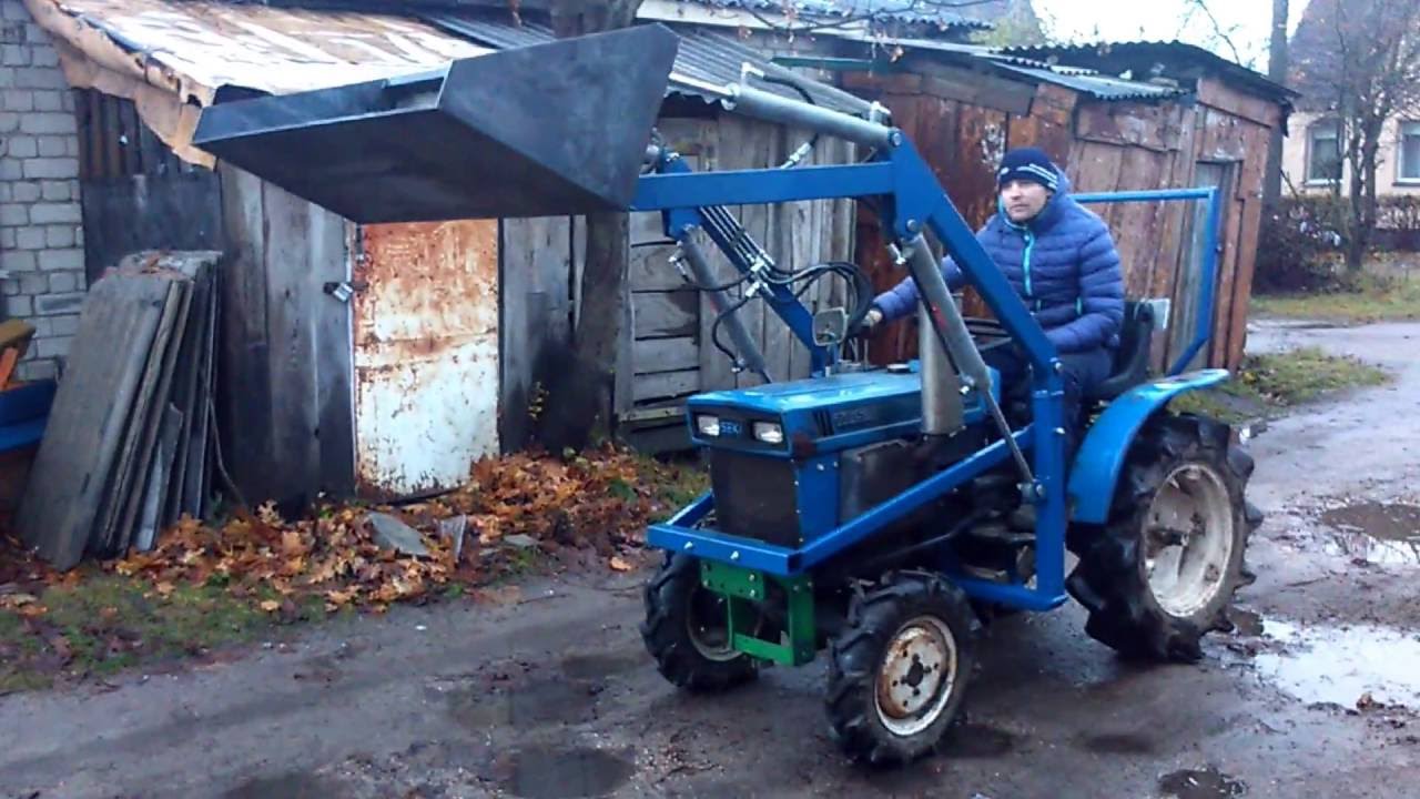 iseki TX1510 frontalinis krautuvas