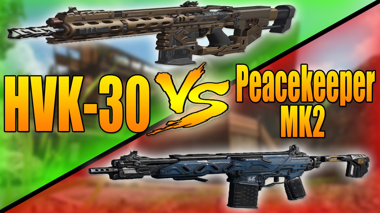 Peacekeeper MK2 VS HVK-30 (Call of Duty Black Ops 3 Assault Rifle Versus)