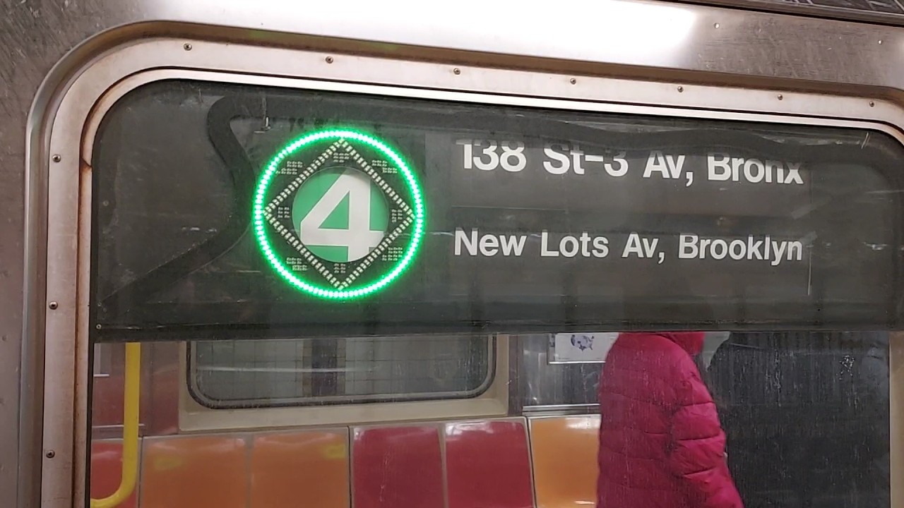 NYC Subway: R62A (4) train ride from Franklin Avenue to Crown Heights-Utica Avenue.