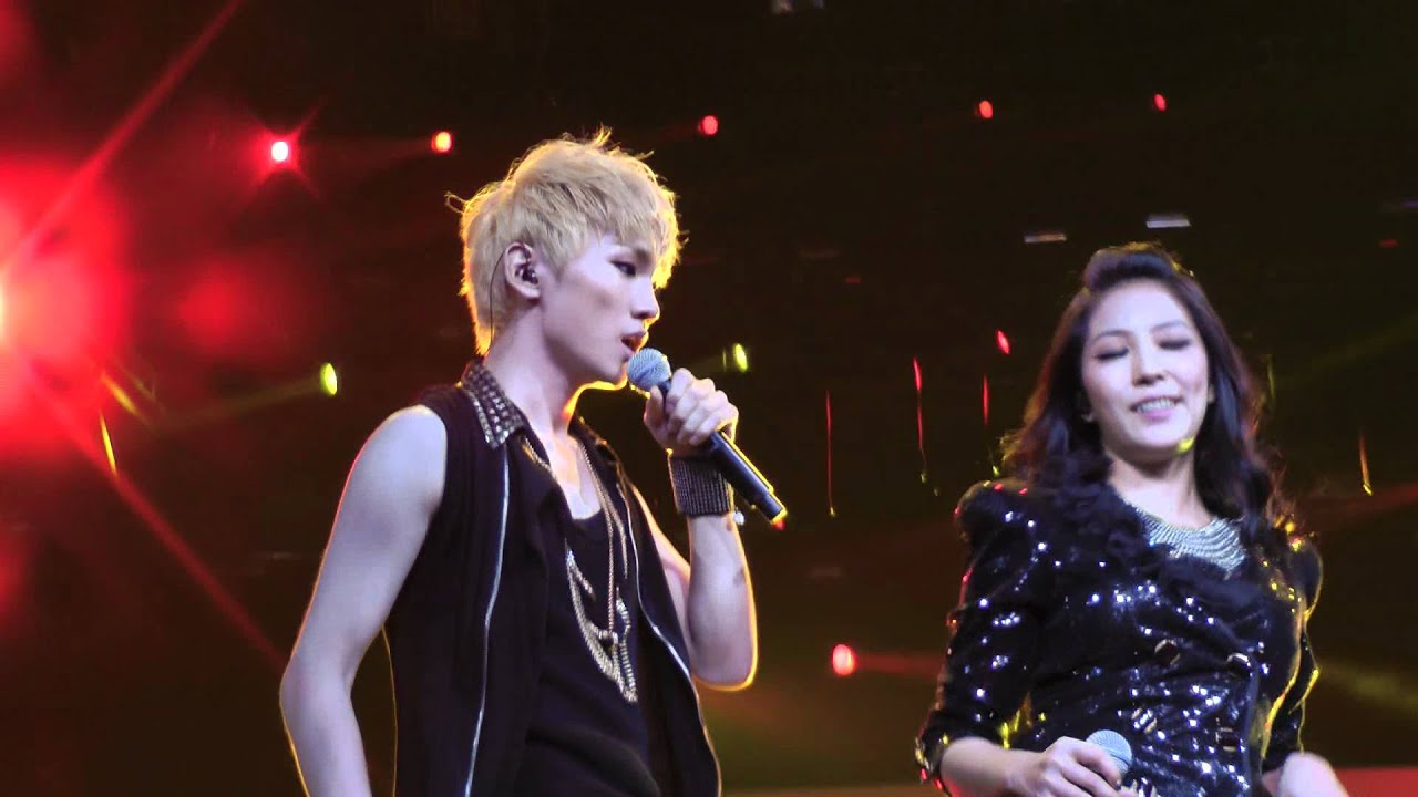 111023 SMTown NYC Boa I Did It For Love feat. Key (SHINee)