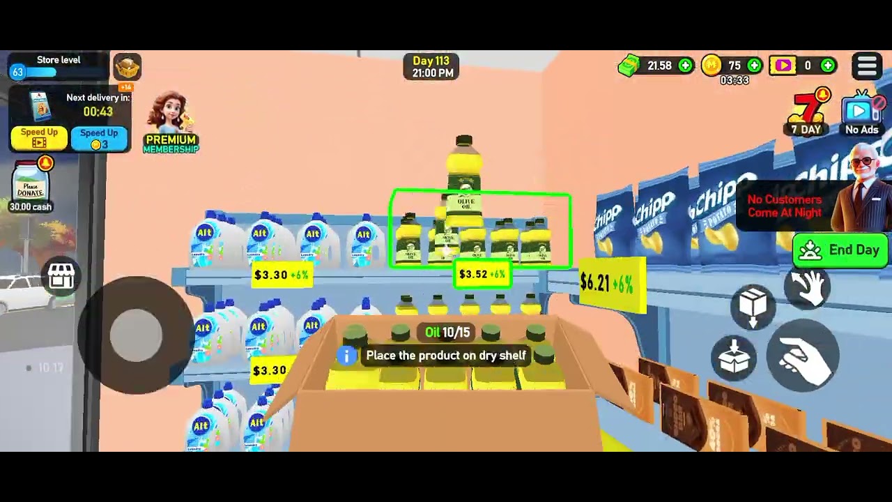 GAME SUPERMARKET TYCOON 3D #36