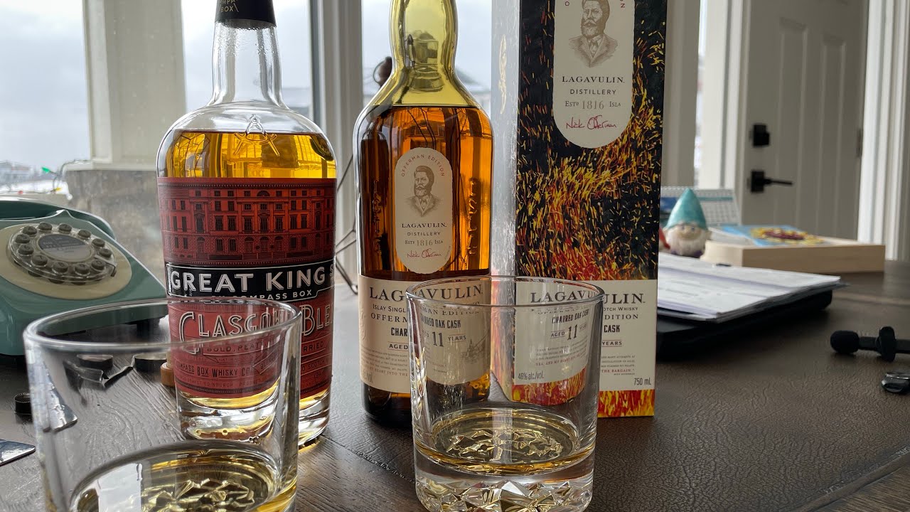 Lagavulin 11 vs Compass Box Glasgow Blend!