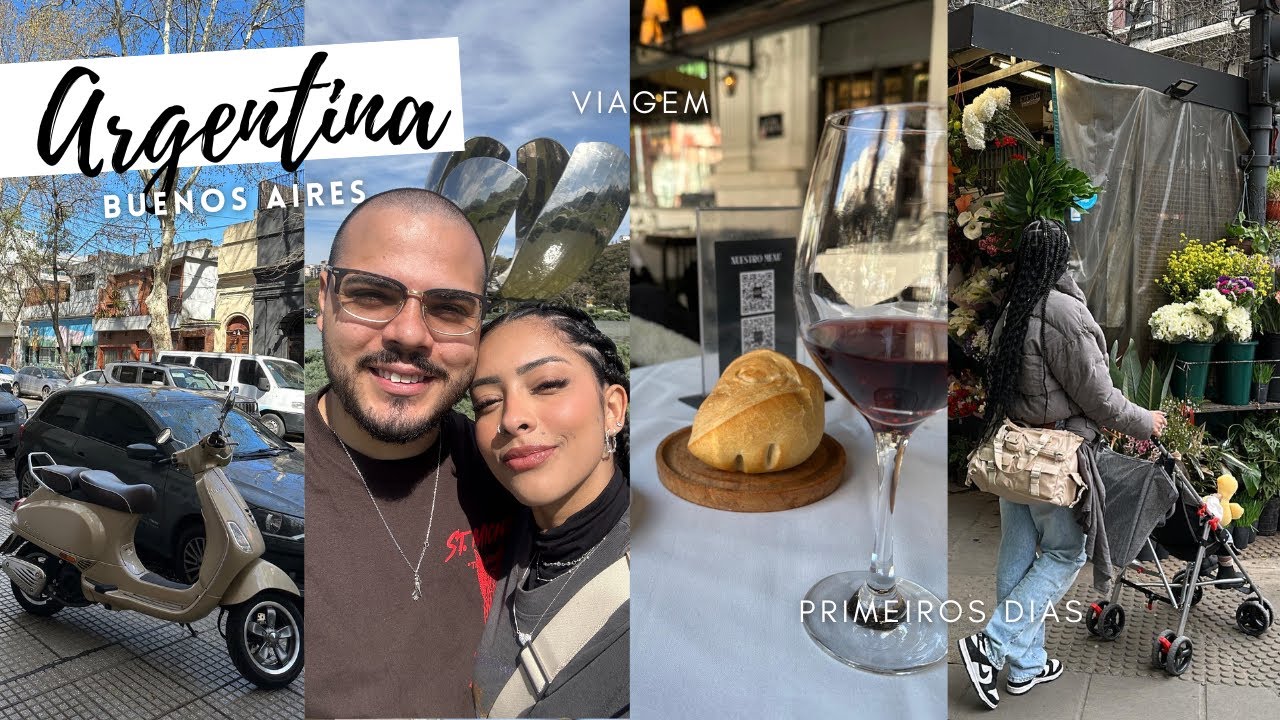 VLOG DA VIAGEM: BUENOS AIRES- ARGENTINA! PRIMEIROS DIAS, PALERMO SOHO, AIRBNB E VIAJANDO COM BEB&Ecirc;.