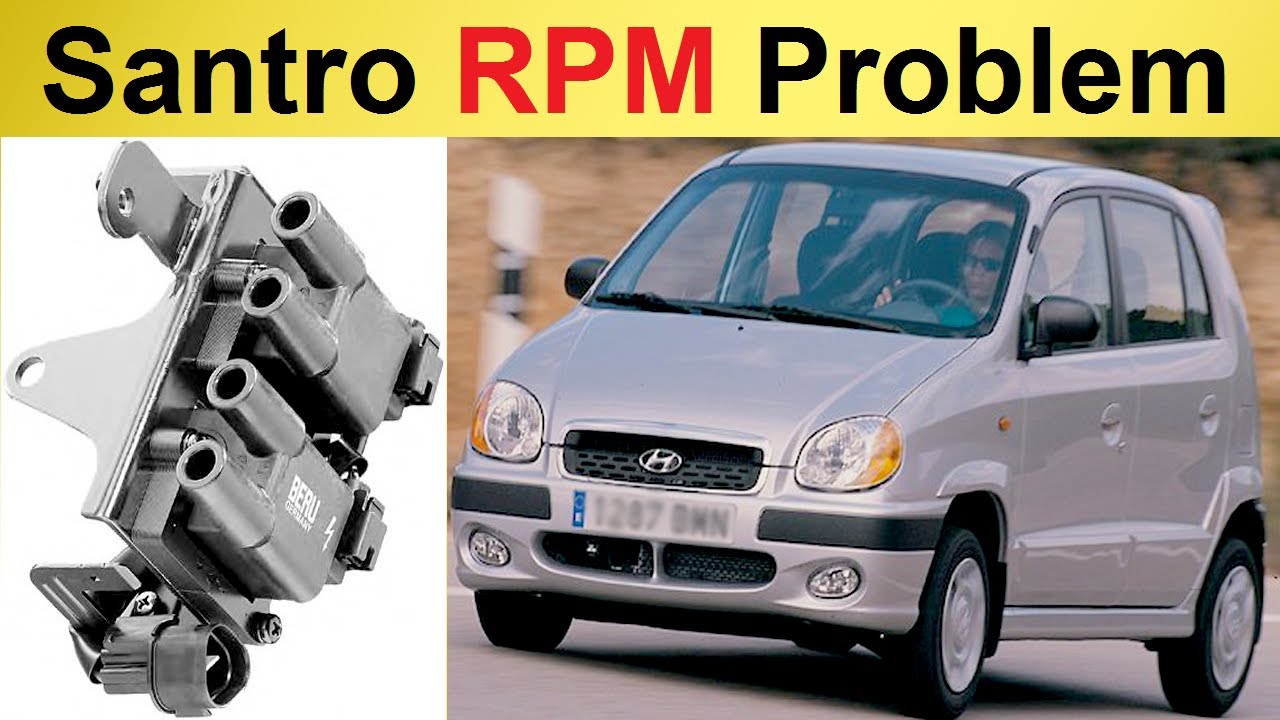 Santro Ignition Coil Problem | Santro Missing Problem | Santro RPM Problem | Review In Urdu/Hindi |
