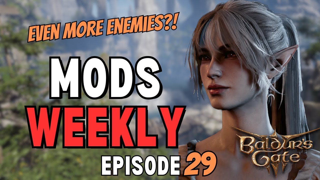 Smart AI and even MORE Enemy Encounters for Baldur's Gate 3?! Check this out! BG3 Mods Episode 29