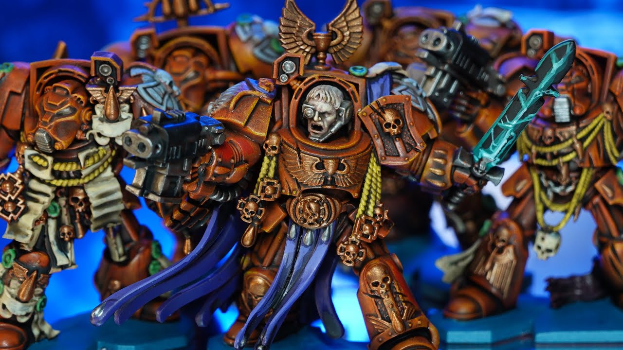 Painting the BEST Blood Angels models EVER MADE #spacehulk