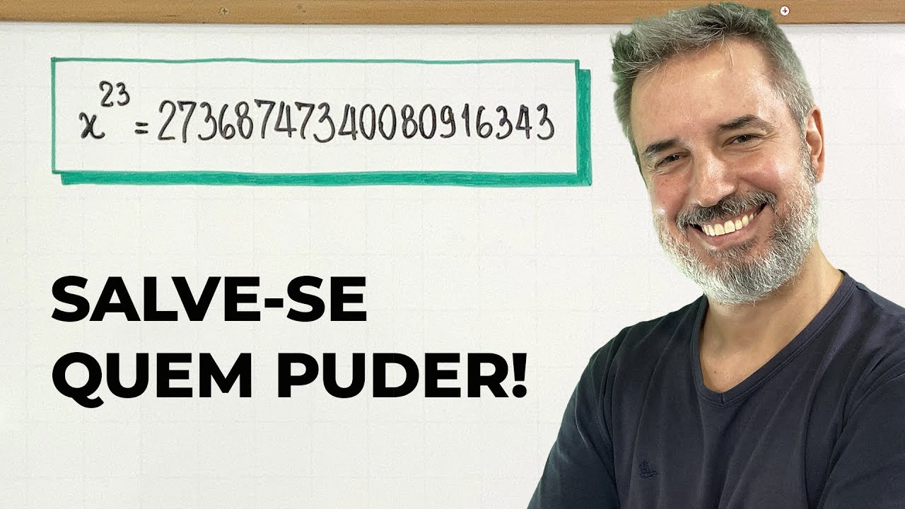 Uma equação com um número MONSTRUOSO! 👹 [Horizontal]