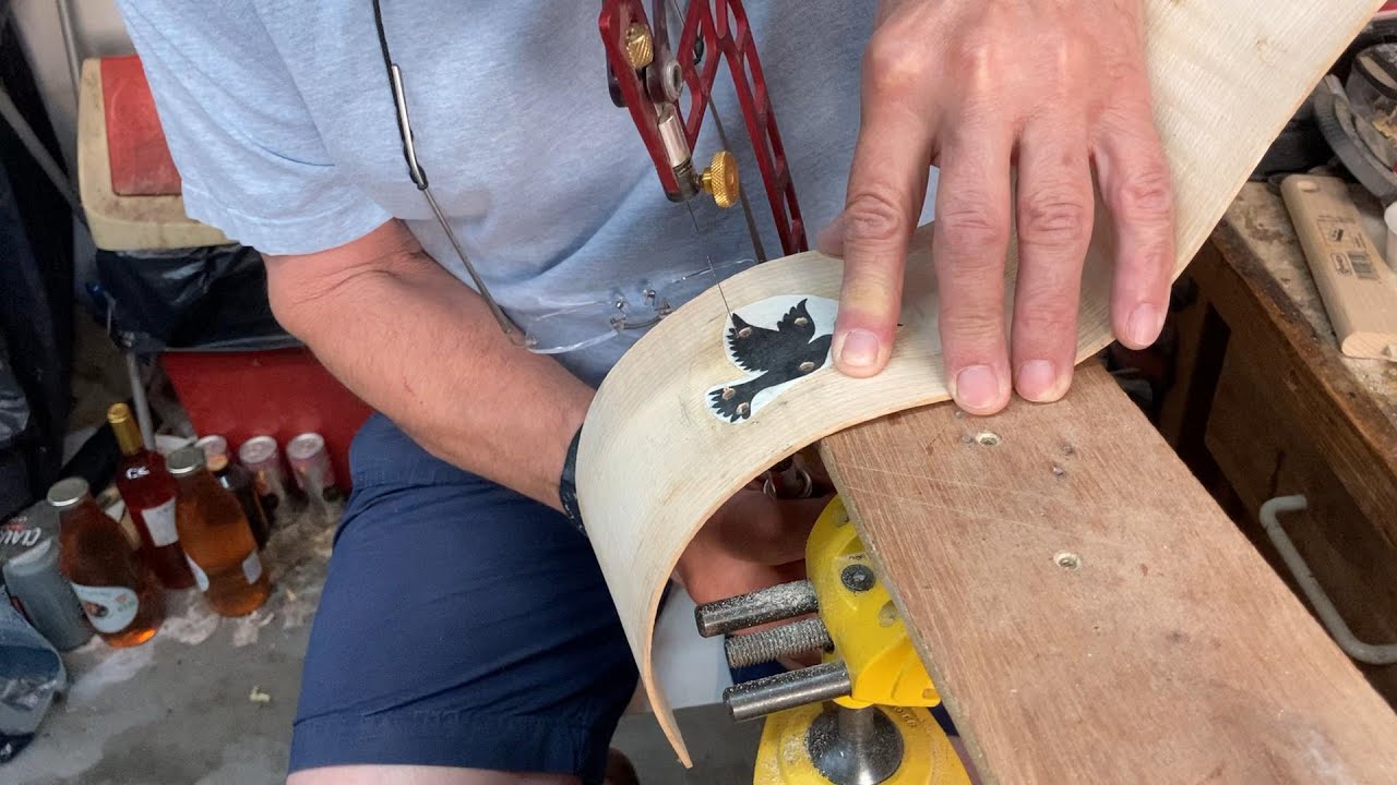 GGBO 2022 Parlour guitar build - side bending and soundport