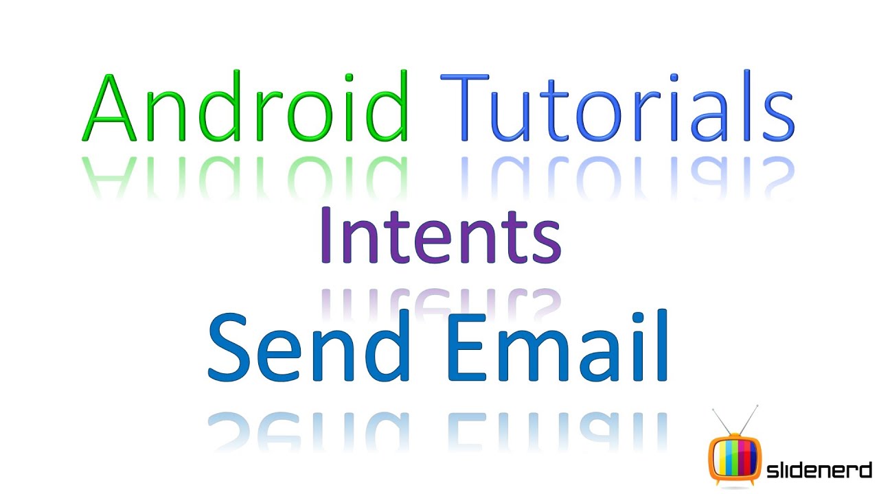 29 Android Intents Example Send Email |