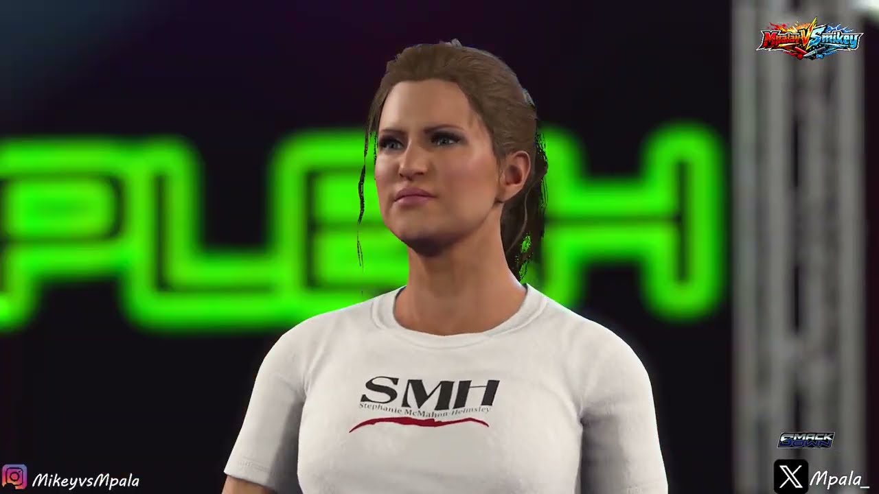 WWE 2K26 - Stephanie McMahon vs Sensation Sherri 
