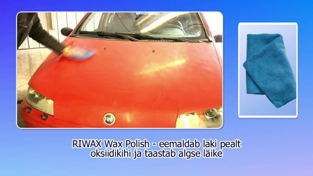 Poleervahend RIWAX Wax Polish