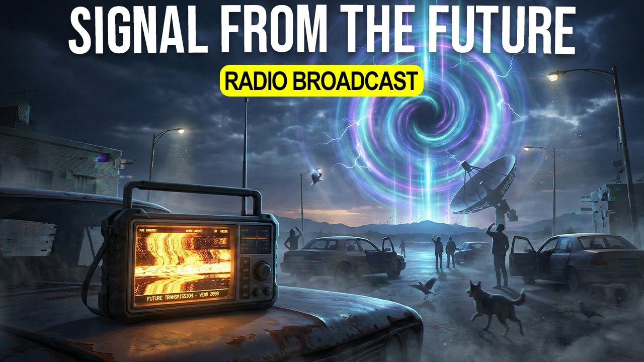 You're Listening To The Radio When A Signal From The Future Reaches Earth