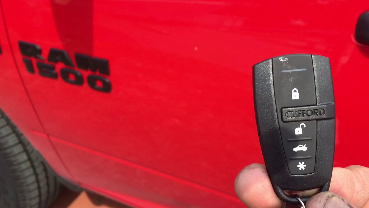Vehicle alarm installation