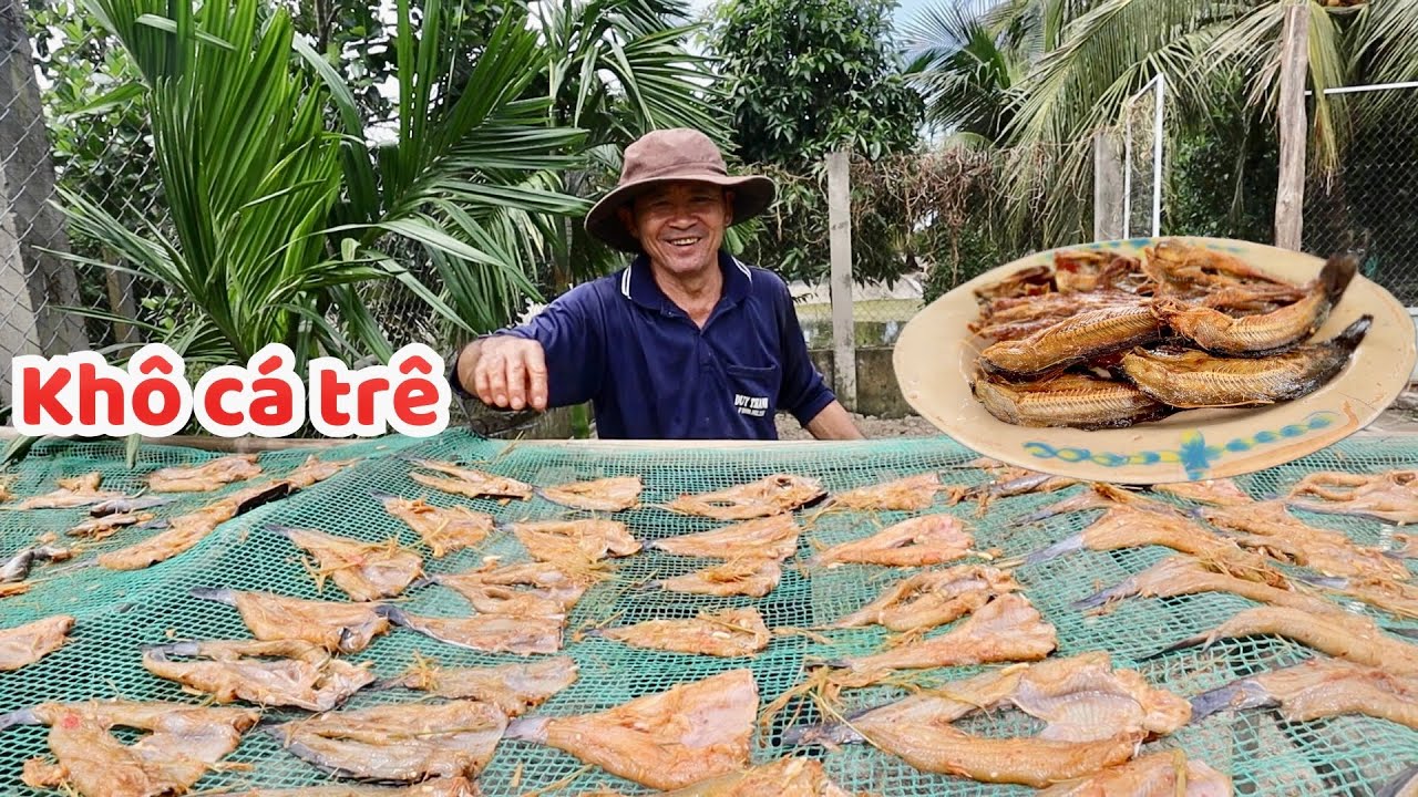 Lần Đầu Chú 5 Làm Mẻ Khô Cá Trê Nhiều Vậy, Bắt Hơn Chục Ký Làm Hết Luôn