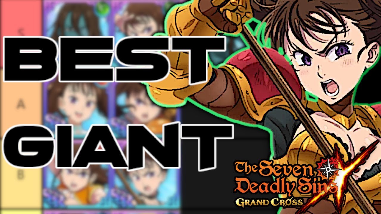MOST LIMITED RACE IN GC! GIANT TIER LIST FT AMAZINGYT! (The Seven Deadly Sins: Grand Cross)