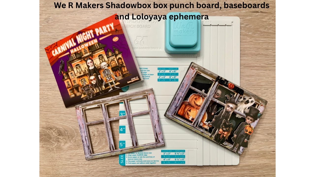 Come see how to make any size shadowbox and have some fun!