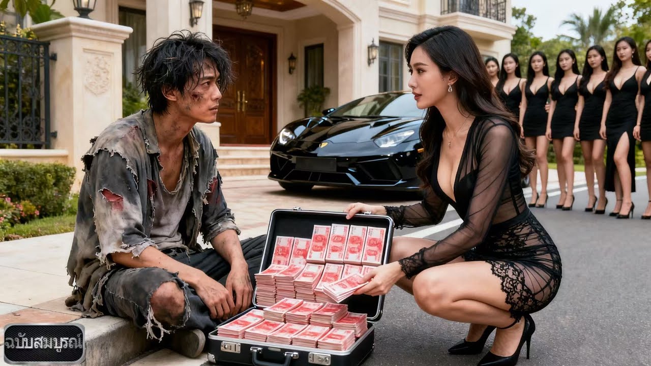 ลูกสาวเศรษฐีจ้างขอทานเป็นบอดี้การ์ด ใครจะรู้เขาปล่อย10เทพไล่โจรหมดในพริบตา!