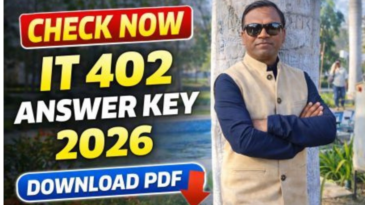 IT 402 Answer Key 2026 Class 10  Board Paper Solutions  Analysis Information Technology Set 4