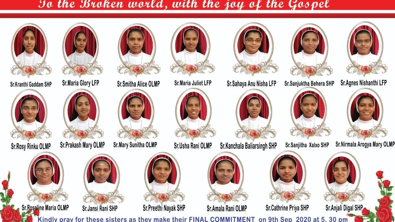 Final Profession of Sisters of St. Anne, Bangalore | 09.09.2020