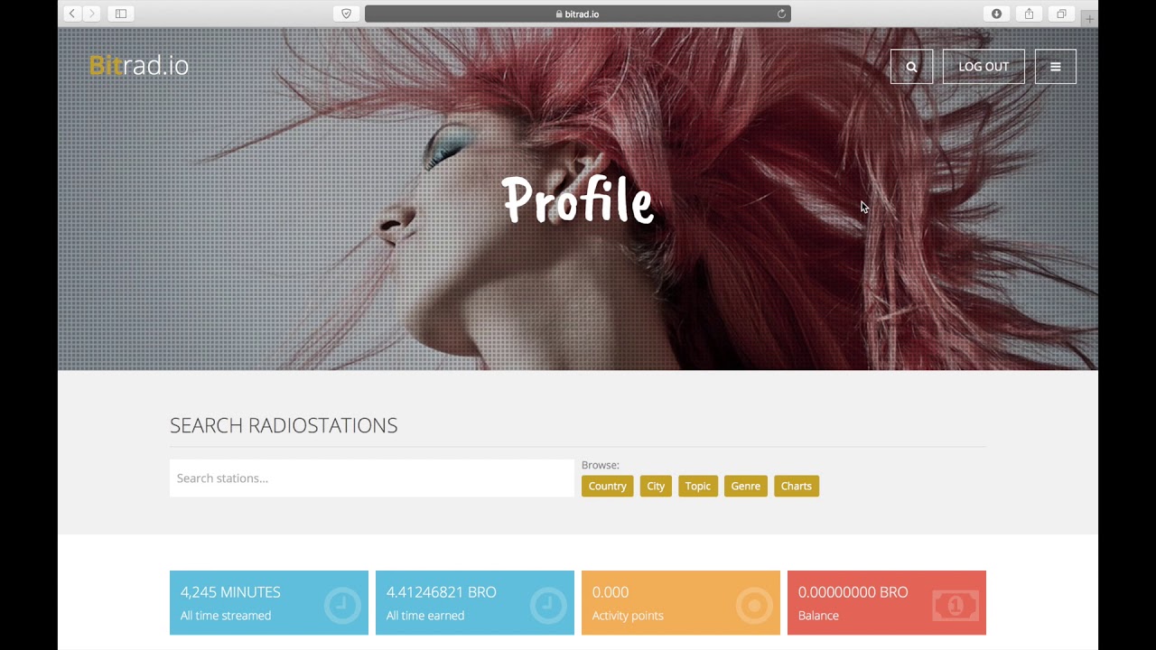 Bitradio Sign Up Tutorial
