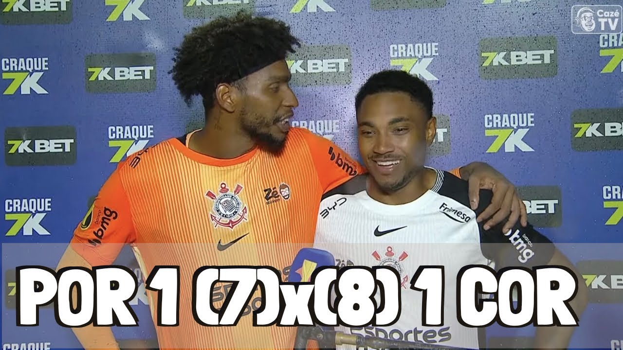 Pós-jogo PORTUGUESA 1 (7)x(8) 1 CORINTHIANS - Quartas de final Paulistão 2026