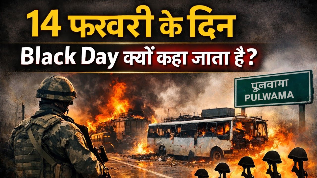 🛑 14 फरवरी को Black ⚫  Day क्यों कहा जाता है? सच्चाई जानकर दिल भर आएगा  | #real life Story 2026 