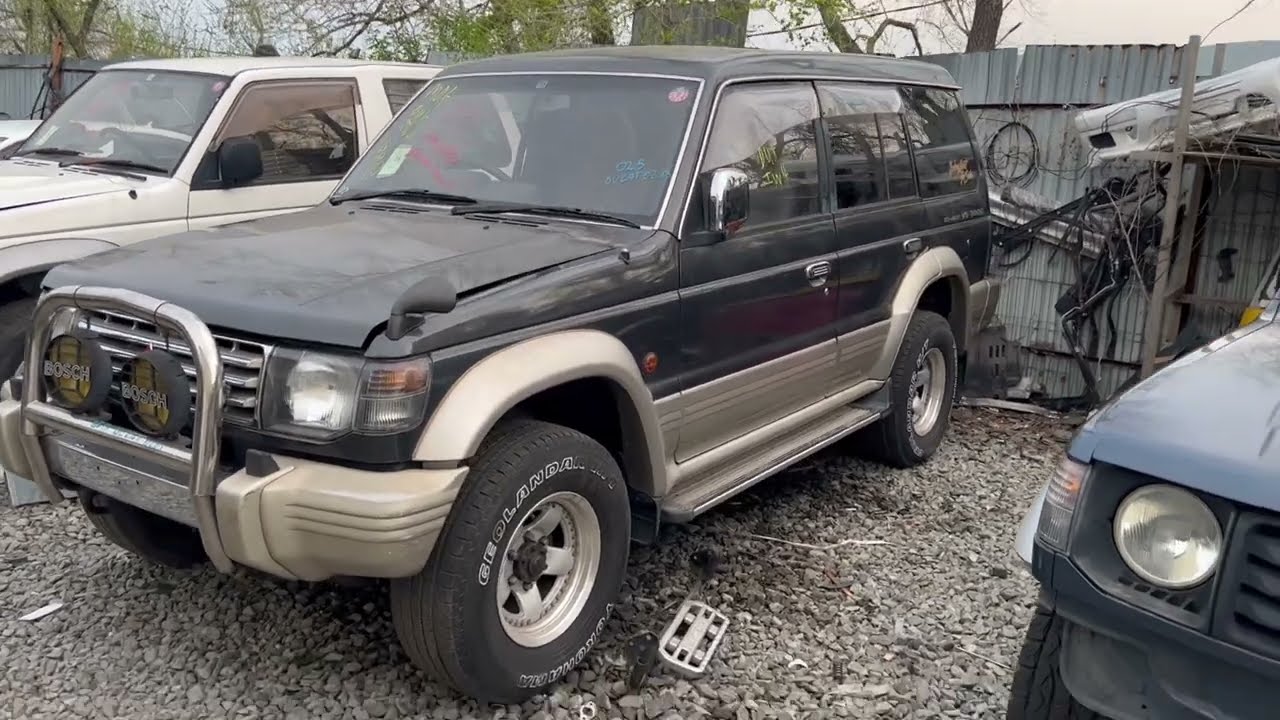 Видеообзор Mitsubishi PAJERO V42W 6G72 155ткм
