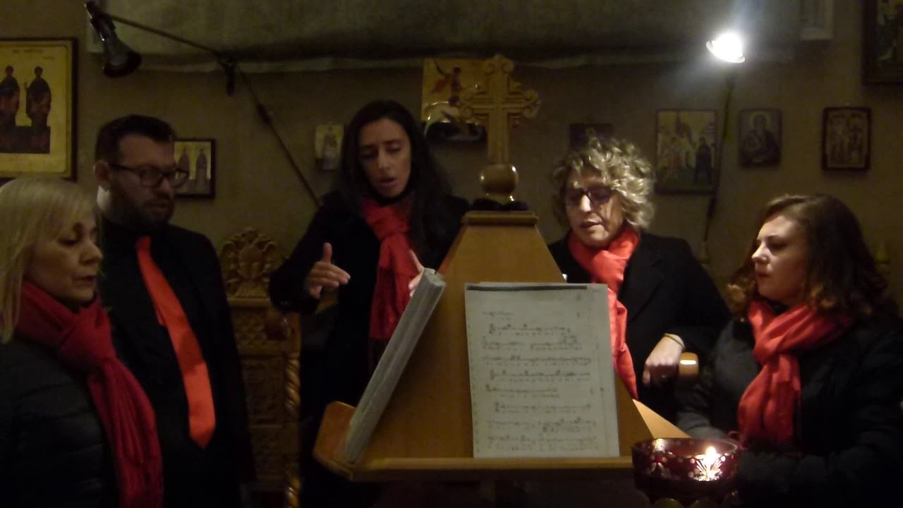 Theotoke Parthene in otto toni (Ave Maria bizantina)