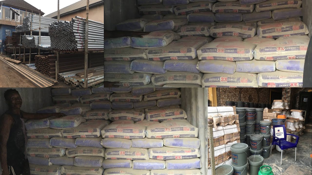 Price Of Cement, Rod, Paint Production, Galvanised Pipe, Plumbing Pipes, Water Closet, In Edo State.