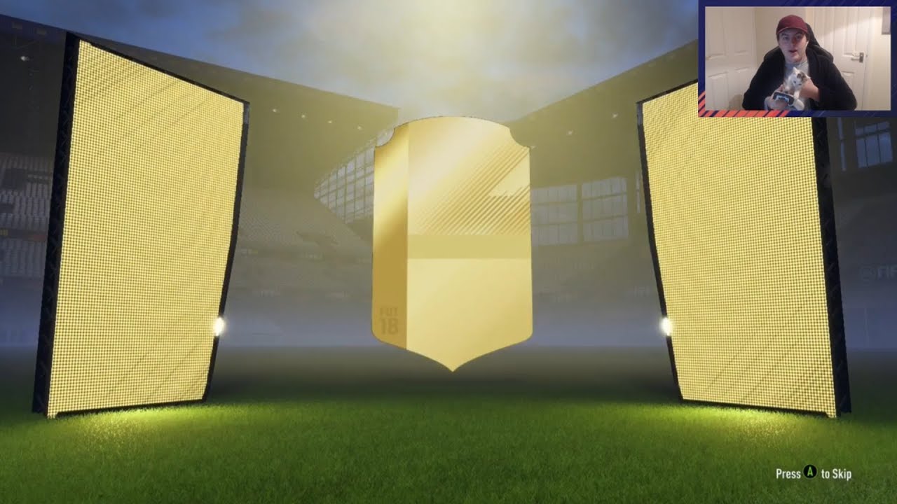 NO WAY!!! MY CAT PACKS AN AMAZING PLAYER - FIFA 18
