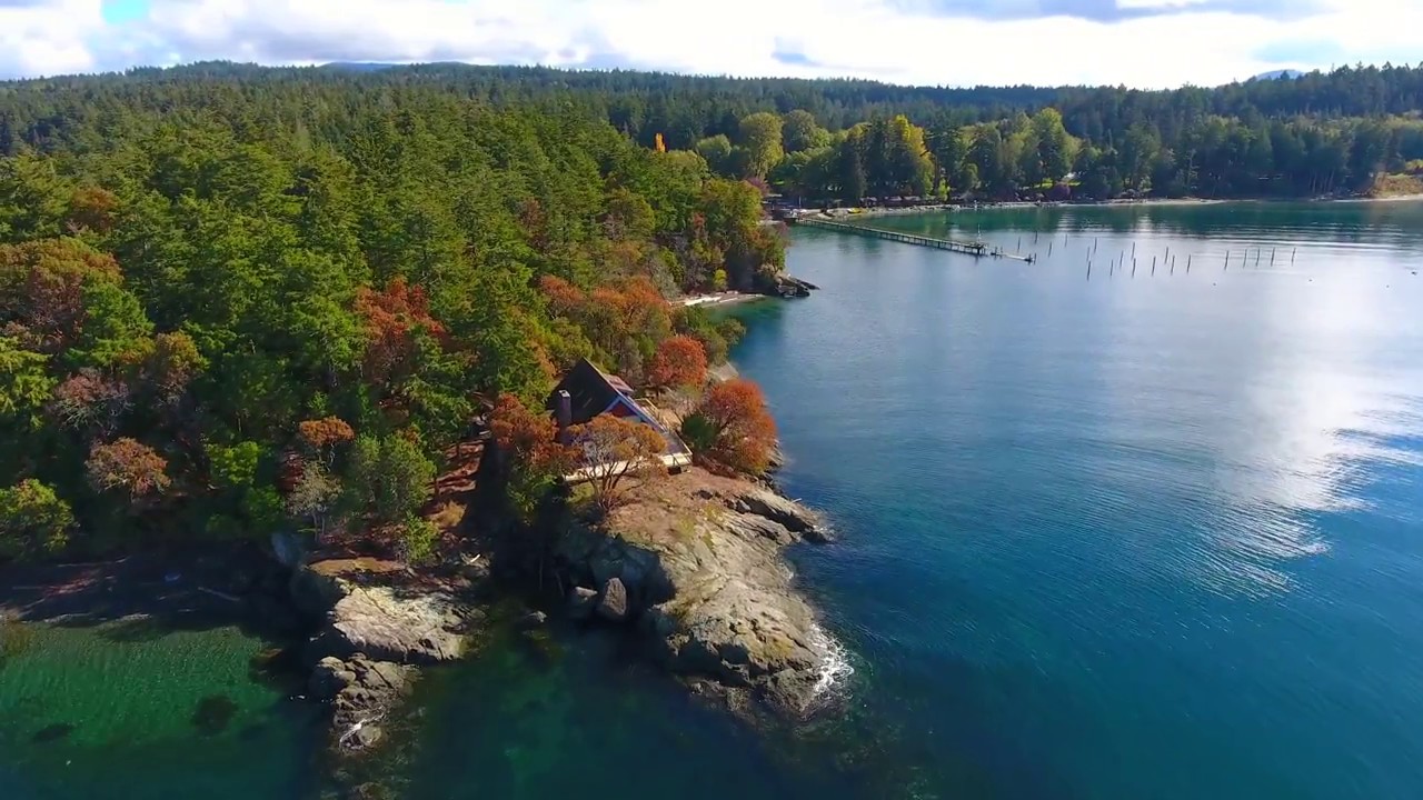 Orcas Island Trip from a Drone Perspective