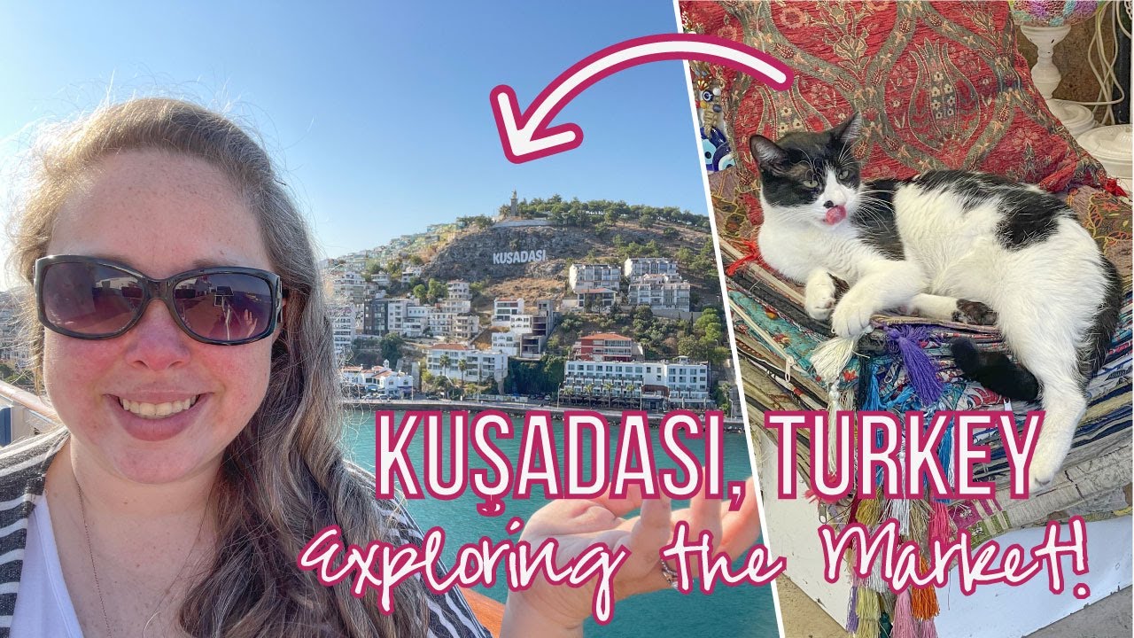 Day 10: Exploring the Market in Kuşadası, Turkey... let's shop! (Cruise on the Carnival Pride!)