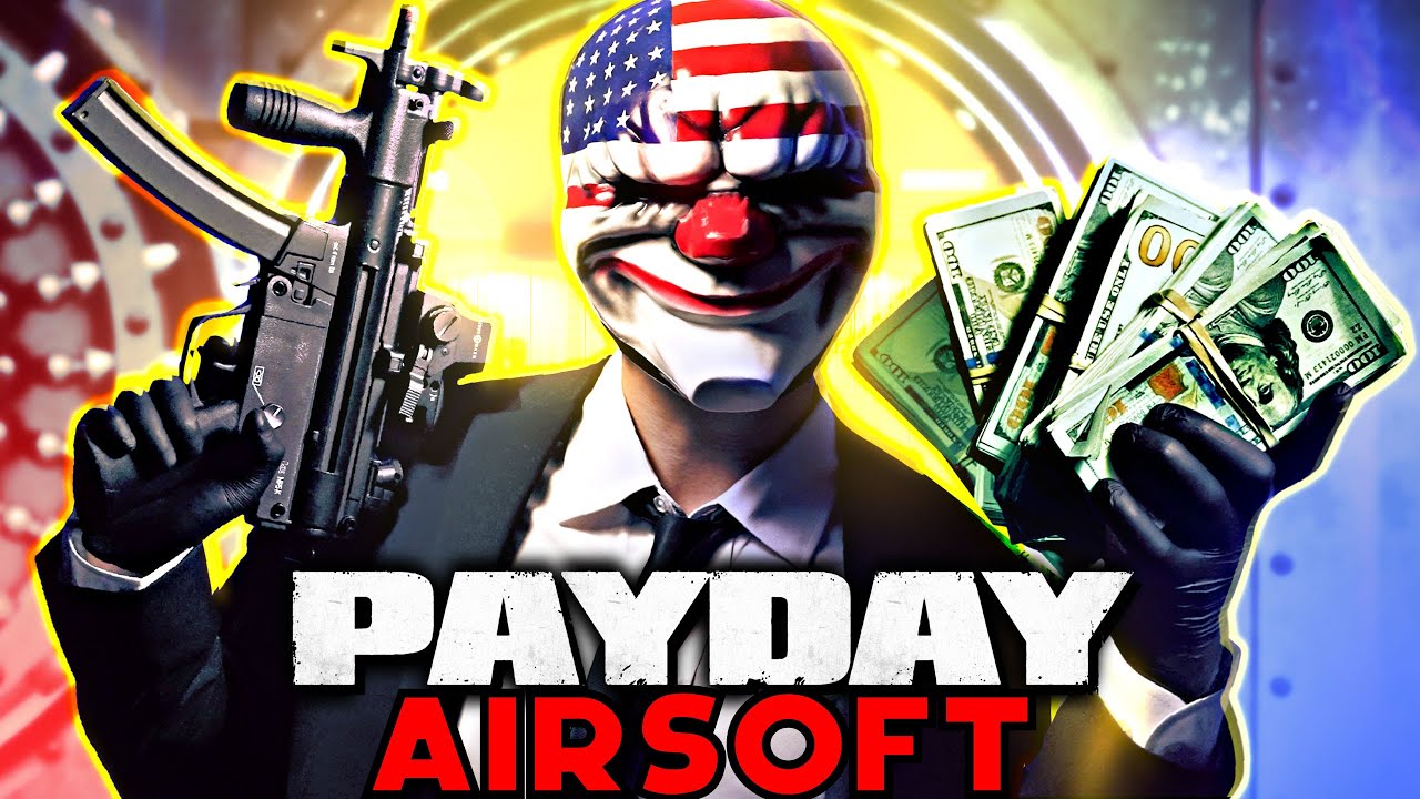 AIRSOFT PAYDAY Bank Robbery Game ft. Corridor Digital