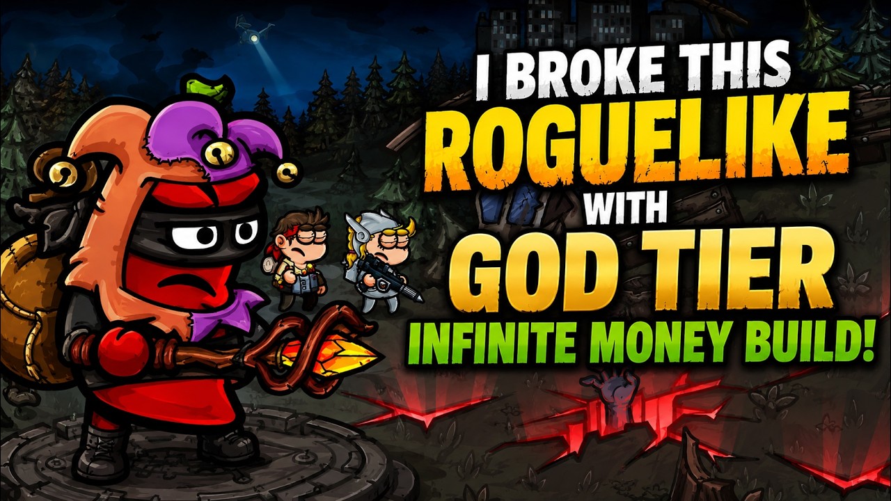 INFINITE Money GOD Build Breaks This Roguelike In Half! Go Far Into Endless! Pickle Pete