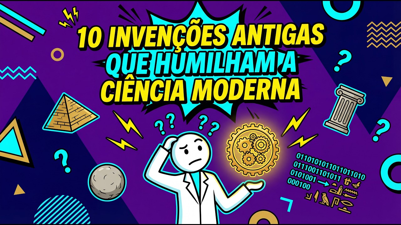 10 Invenções Antigas que a Ciência Moderna NÃO Explica (A #1 é Bizarra)