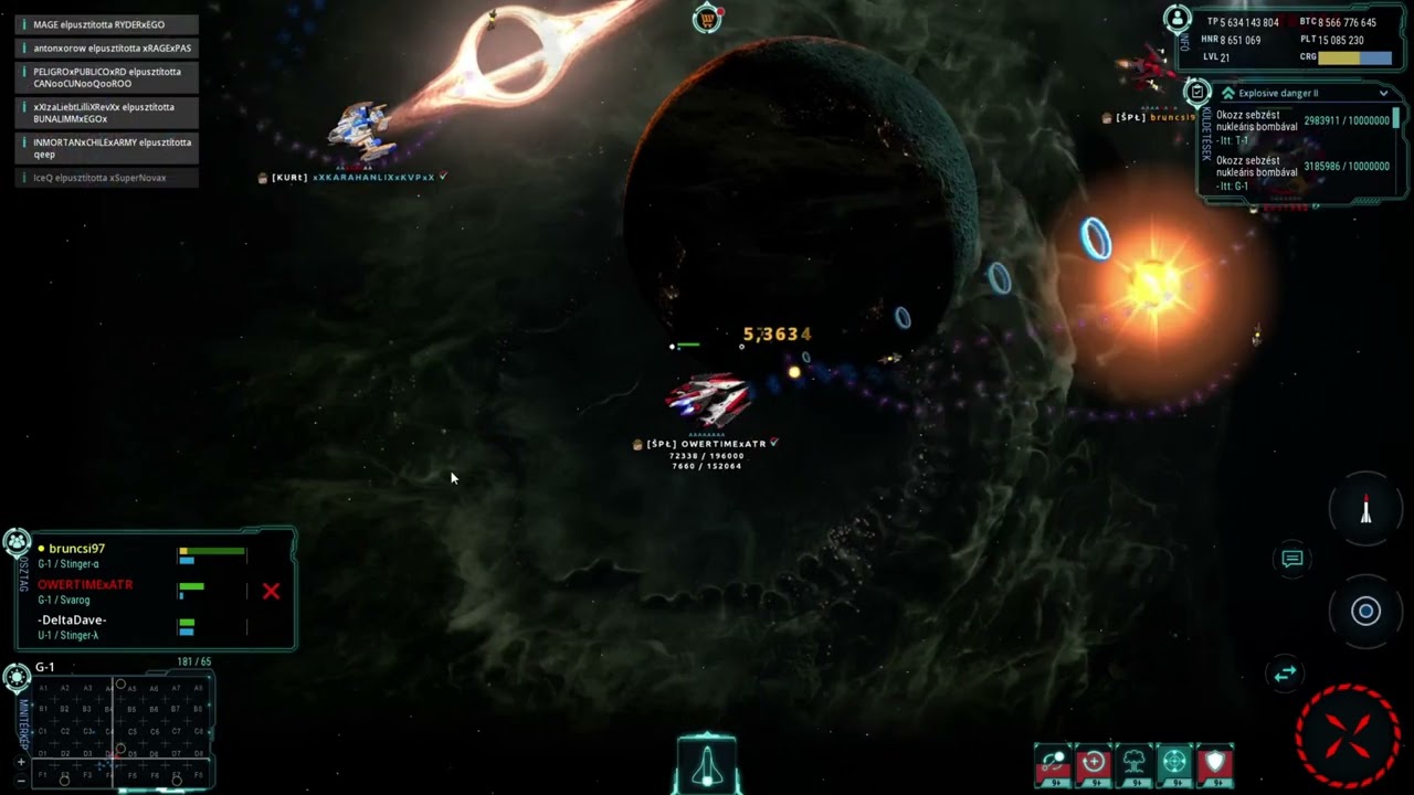 Darkorbit WarUniverse Spaceball Fight