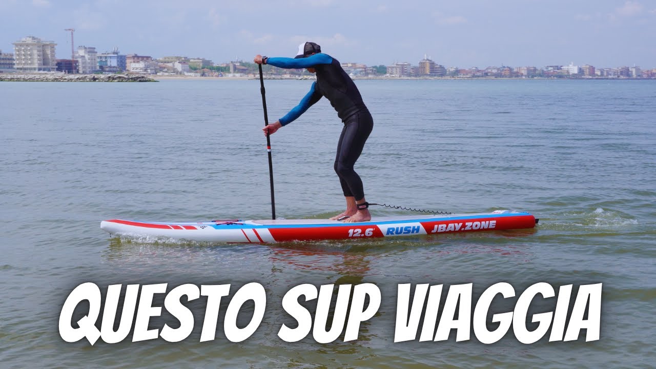 SUP RACE da velocità o touring VELOCE - Test JBay.Zone Rush CJ2 12'6