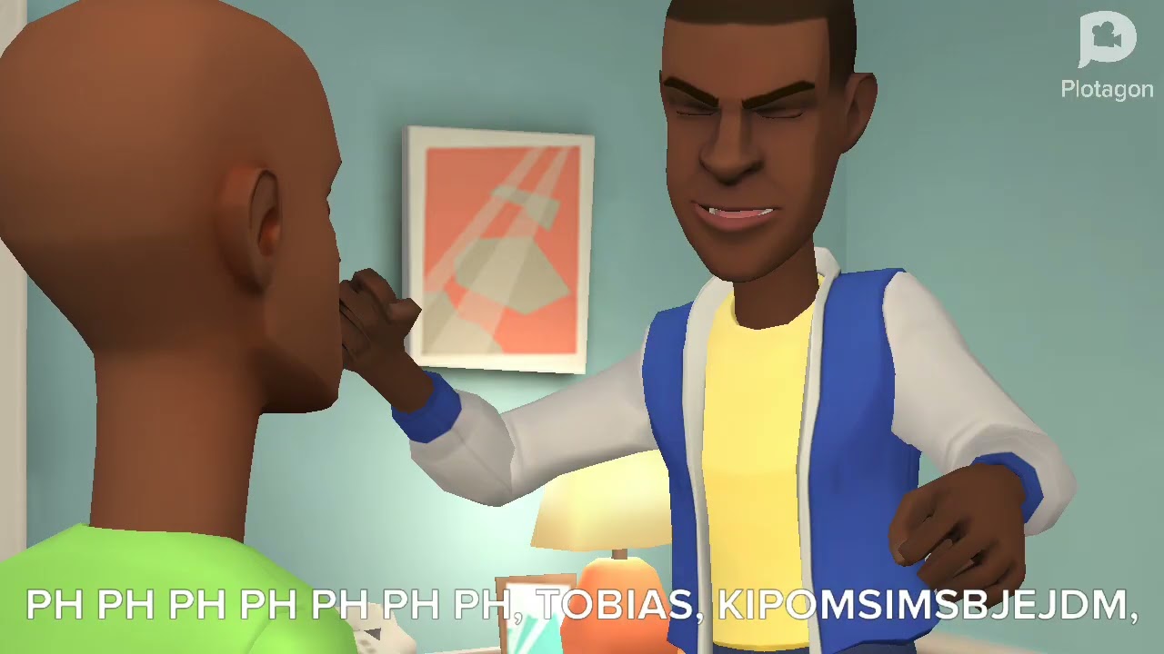 Tobias gets grounded bloopers