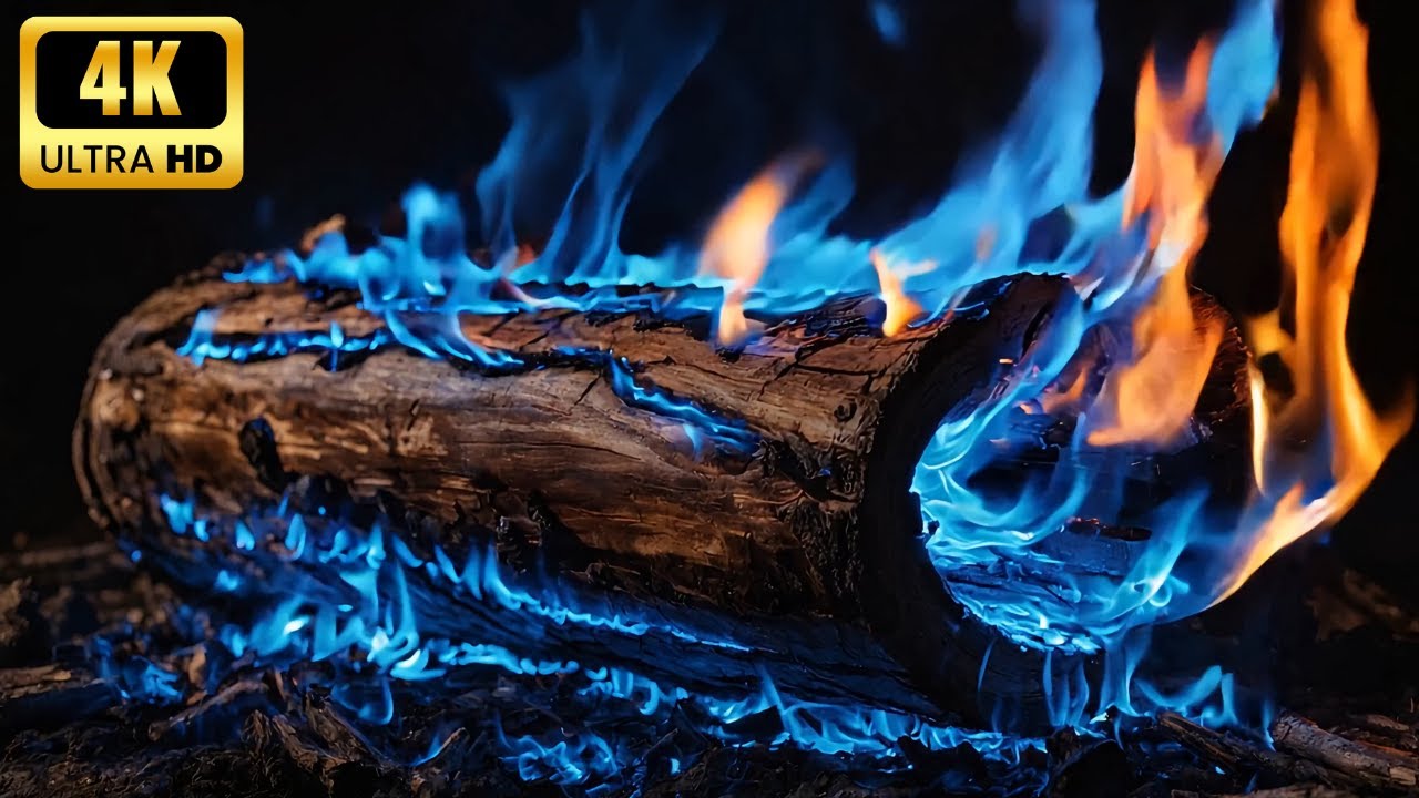 🔥A Quiet Night by the Fire | 11 Hours Cozy Fireplace