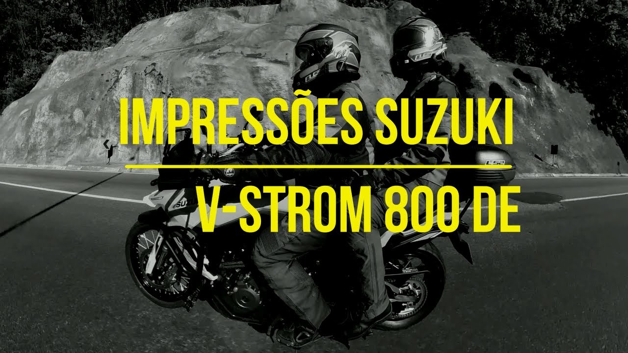 Impressões da Suzuki V-Strom 800 DE