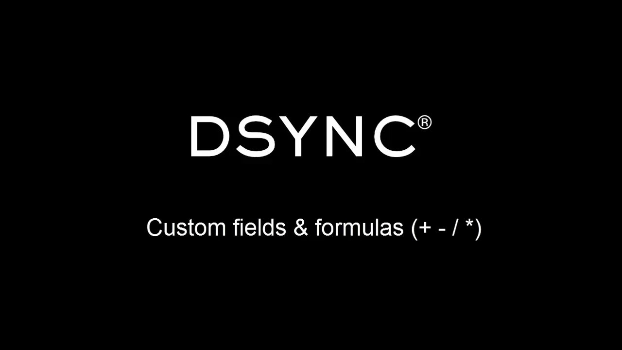 Cloud integration   How to add a custom field or a formula
