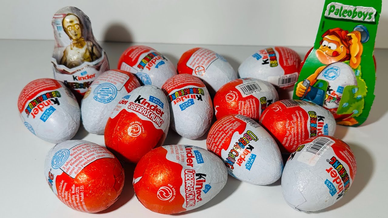 OLD Kinder Surprise Eggs Unboxing #3 Распаковка Старых Киндер Сюрпризов.Выпуск 3.Alte Ü-Ei Unboxing