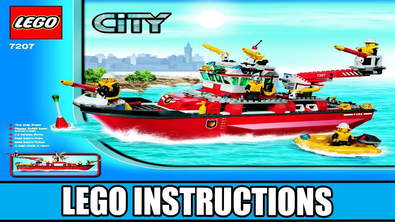LEGO Instructions | City | 7207 | Fire Boat