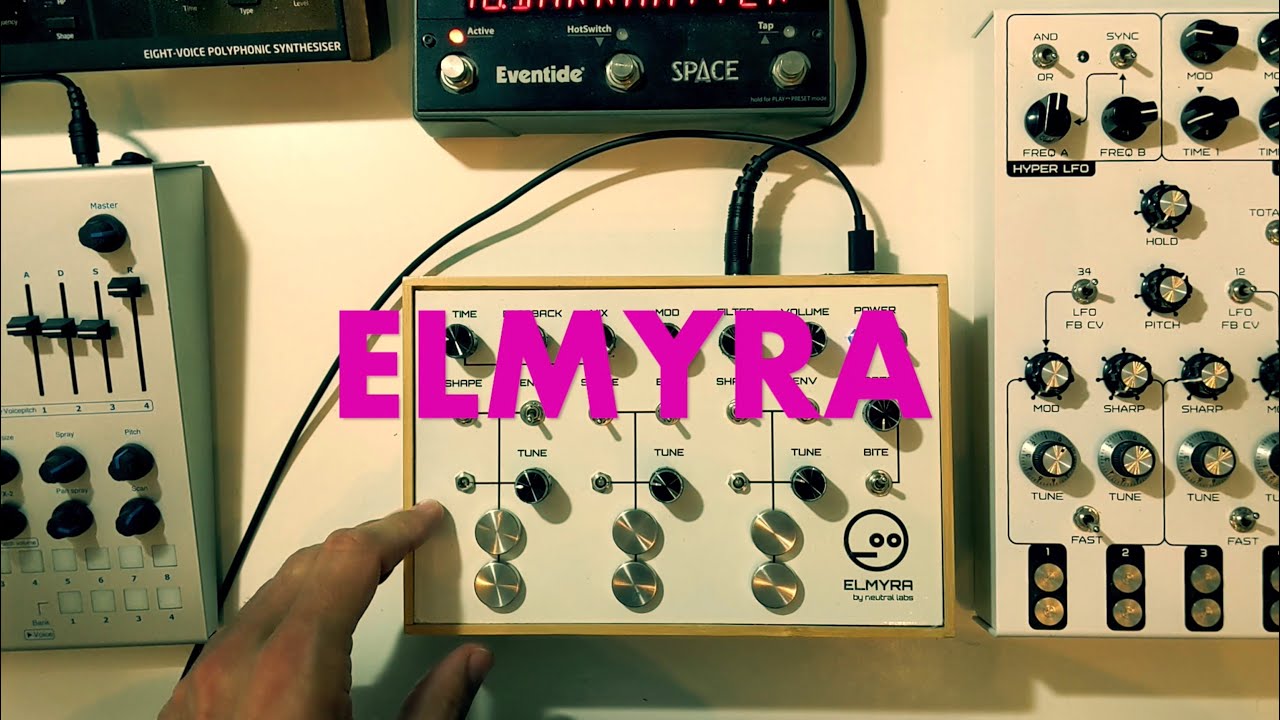Introducing the Neutral Labs Elmyra drone synthesizer