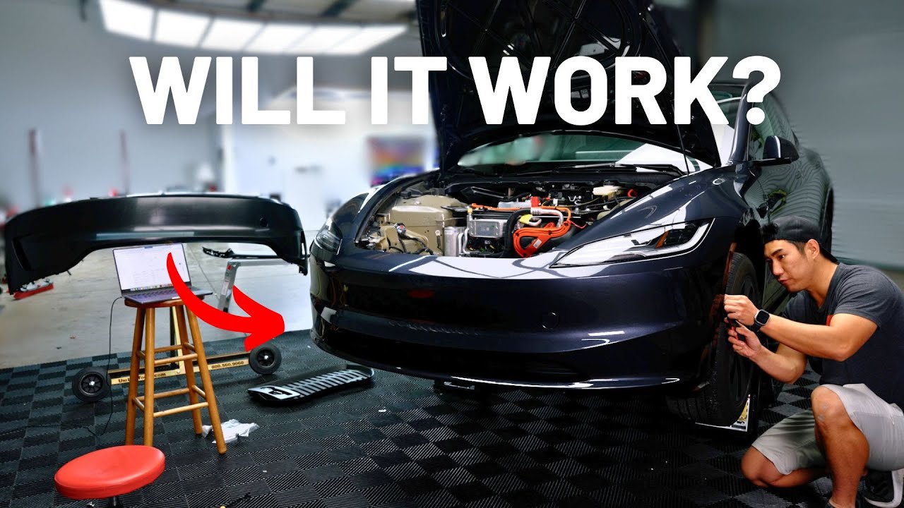 Model 3 Highland Bumper Swap - Standard to Performance Upgrade