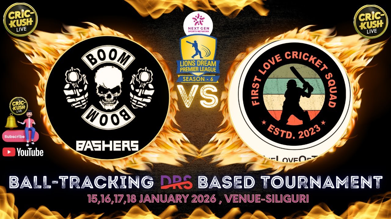 LDPL 6.0 BOOM BOOM BASHERS vs FLC SQUAD #cricheroes #cricket #notification #cricketlover #drs #ipl