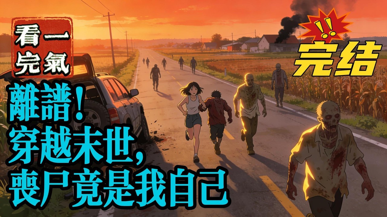 💥💥💥完结！《末世：离谱！穿越末世，丧尸竟是我自己》作为时空管理局的优秀快穿者，这次开局就被系统坑害变成丧尸，作为末世杀神的苏聿风生平最痛恨丧尸，见一个杀一个。#末世 #漫画解说#穿越#有声漫画#爽文