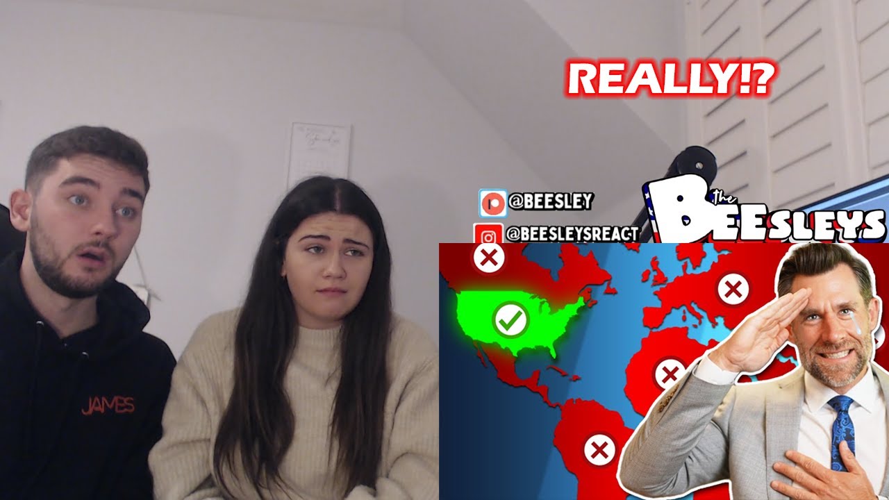 British Couple Reacts to Legal In the US, But Illegal Everywhere else!