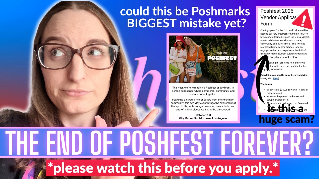 PoshFest УШЁЛ В ПРОШЛОЕ?! Моё *ЧЕСТНОЕ* мнение о Posh Market